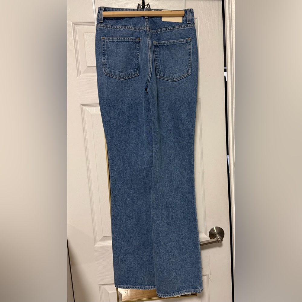 GRLFRND The Melanie High Rise Boot Cut in Lovers Lane (EUC) - Picture 5 of 16